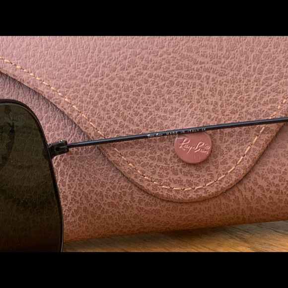 Authentic Ray-Ban Aviator Sunglasses 58mm NEW - Picture 5 of 16